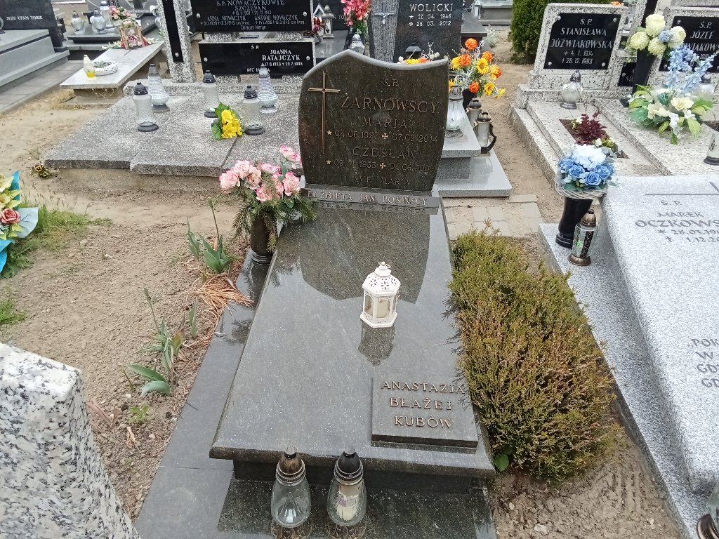 Grób Maria Żarnowska