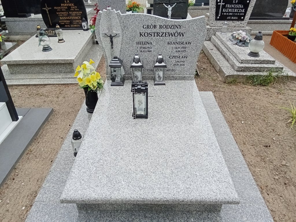 Grób Stanisław Kostrzewa