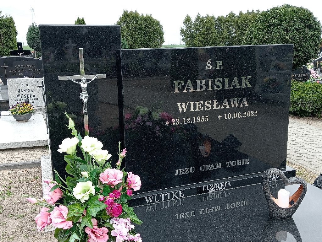Wiesława Fabisiak 1955 Dobrzyca - Grobonet - Wyszukiwarka osób pochowanych