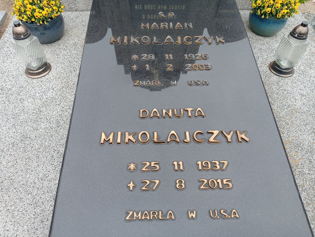 Danuta Mikołajczyk 1937 Dobrzyca - Grobonet - Wyszukiwarka osób pochowanych