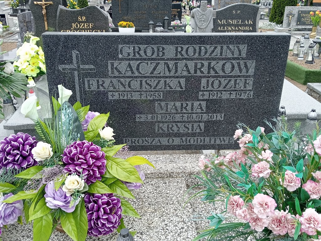 Franciszka Kaczmarek 1913 Dobrzyca - Grobonet - Wyszukiwarka osób pochowanych