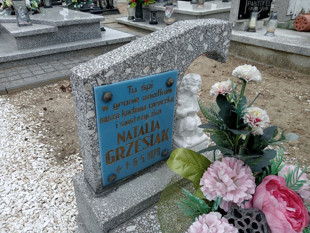 Natalia Grzesiak 1978 Dobrzyca - Grobonet - Wyszukiwarka osób pochowanych