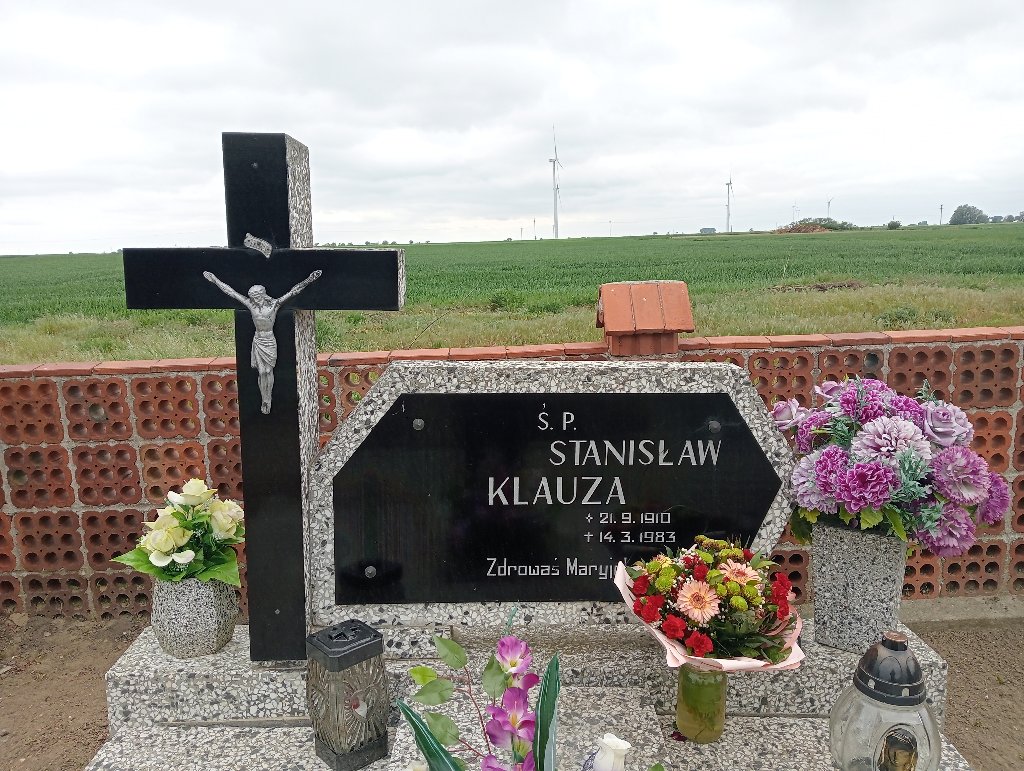 Grób Stanisław Klauza