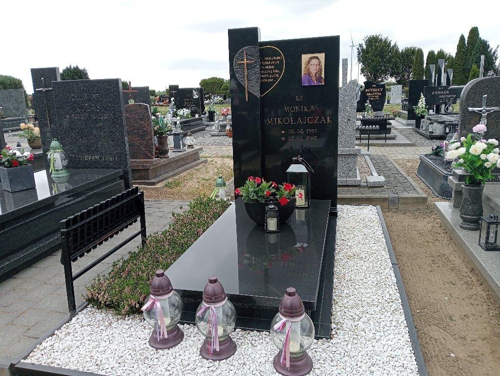 Grób Monika Mikołajczak