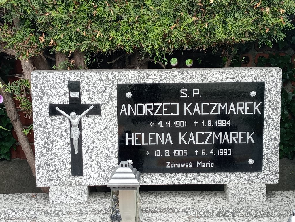 Helena Kaczmarek 1905 Dobrzyca - Grobonet - Wyszukiwarka osób pochowanych