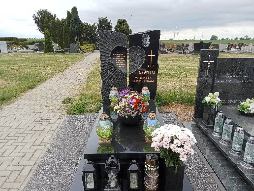 Grób Violetta Kostuj